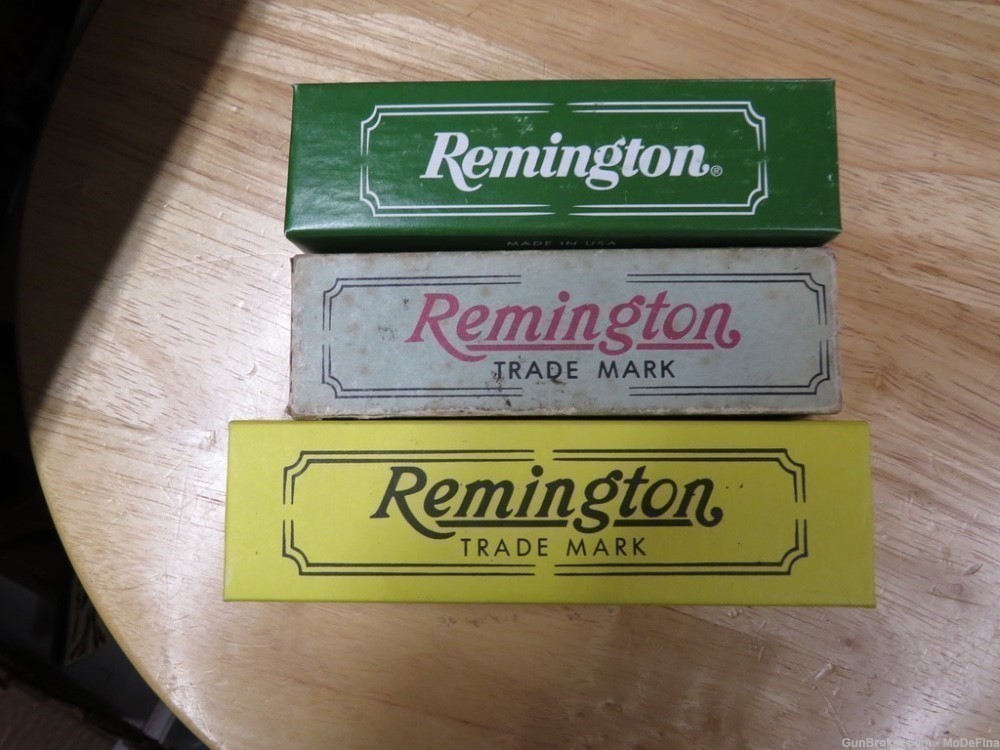 Remington Collector Pocket knives ( Three)-img-2