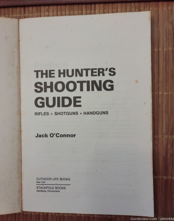 THE HUNTER'S SHOOTING GUIDE by JACK O'CONNOR-img-4