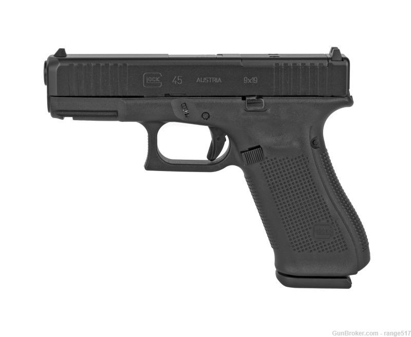 Glock 45 Gen 5 MOS 9mm 4.02in BBL 17+1 PA455S203MOS Modular Optic System-img-0