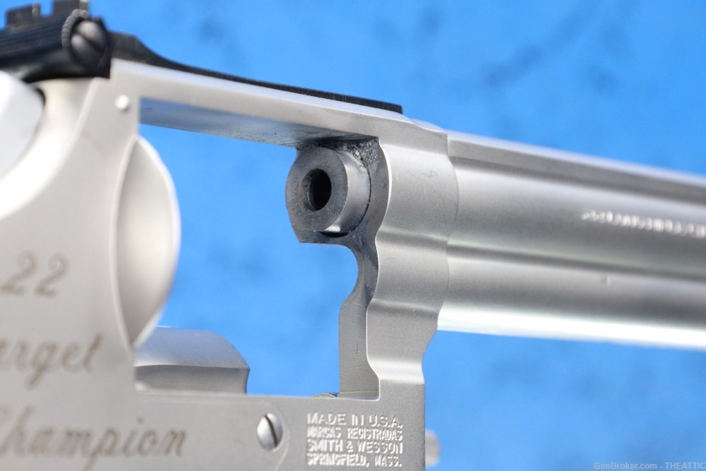 SMITH & WESSON 617 22LR TARGET CHAMPION MADE FOR EUROPE 3T'S -img-37