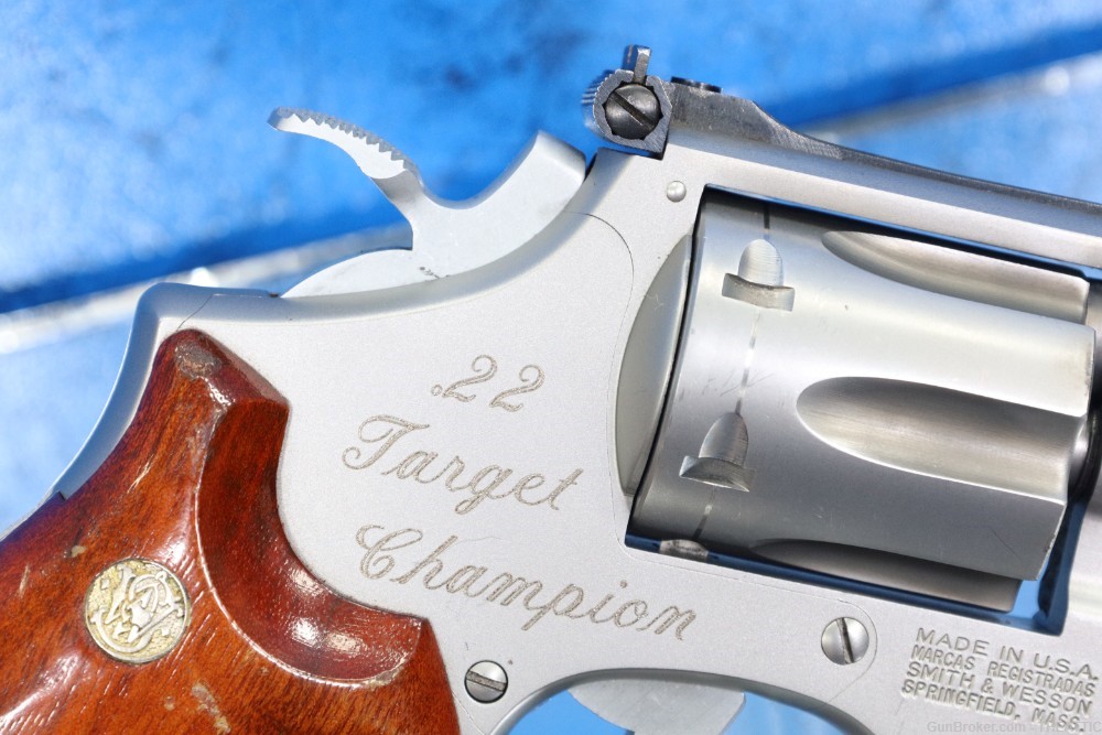 SMITH & WESSON 617 22LR TARGET CHAMPION MADE FOR EUROPE 3T'S -img-49