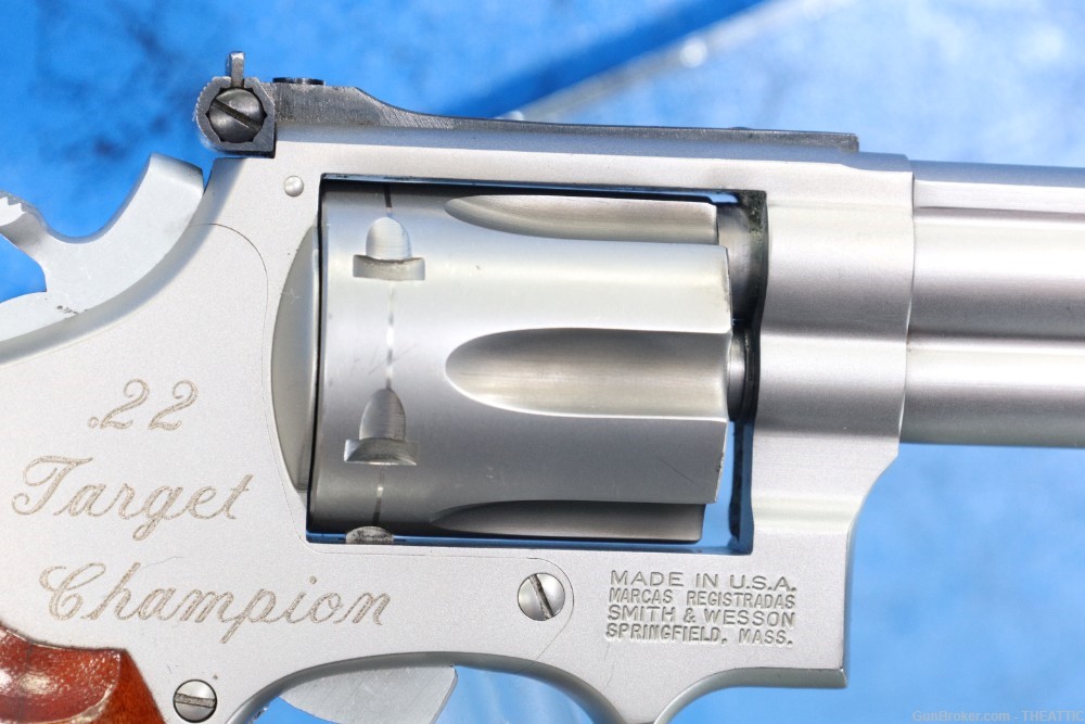 SMITH & WESSON 617 22LR TARGET CHAMPION MADE FOR EUROPE 3T'S -img-50