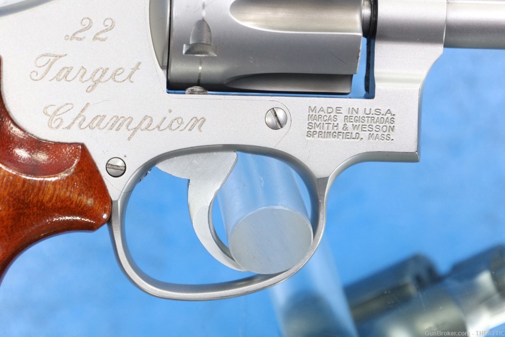 SMITH & WESSON 617 22LR TARGET CHAMPION MADE FOR EUROPE 3T'S -img-51