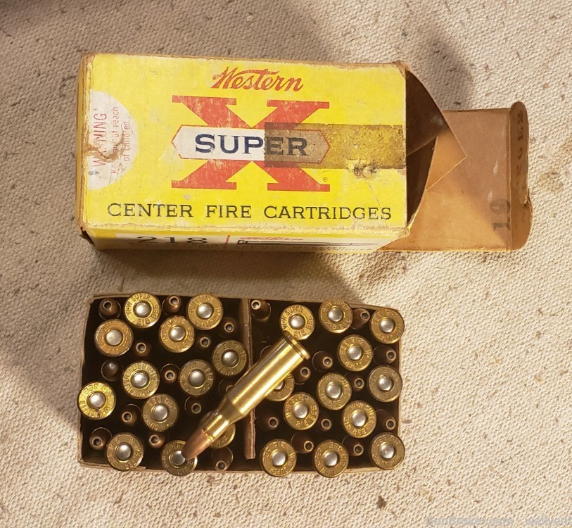 Western Super X 218 Bee Ammunition Remington 120Rnds 3 Bxs HP Ammo Mushroom-img-7