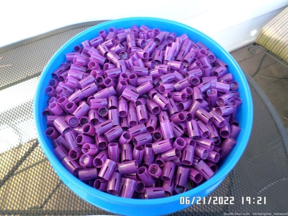 COMMERCIAL QUANTITY 5,000 PIECES of Knight MMP 54 cal purple sabots 54/50-img-1