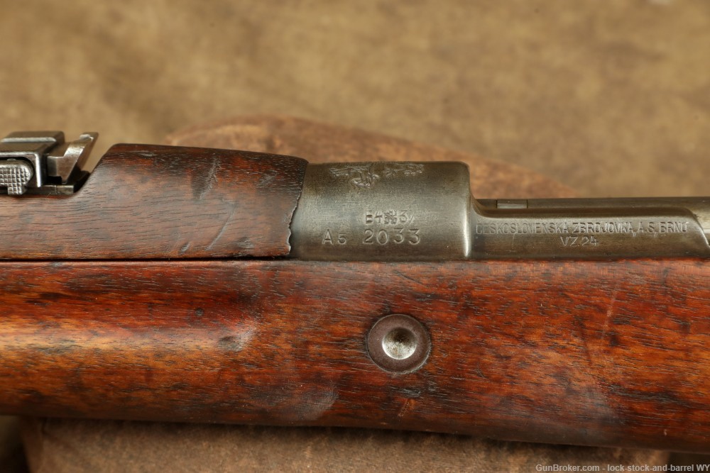Czech Vz. 24 VZ24 Mauser Lion Crest 8mm Mauser Bolt Action Rifle C&R 1937-img-30