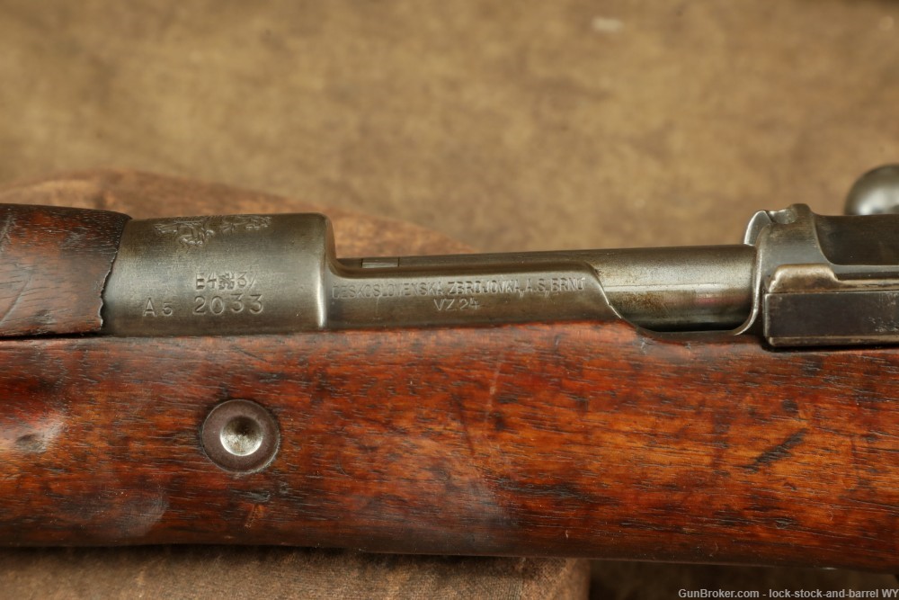 Czech Vz. 24 VZ24 Mauser Lion Crest 8mm Mauser Bolt Action Rifle C&R 1937-img-31