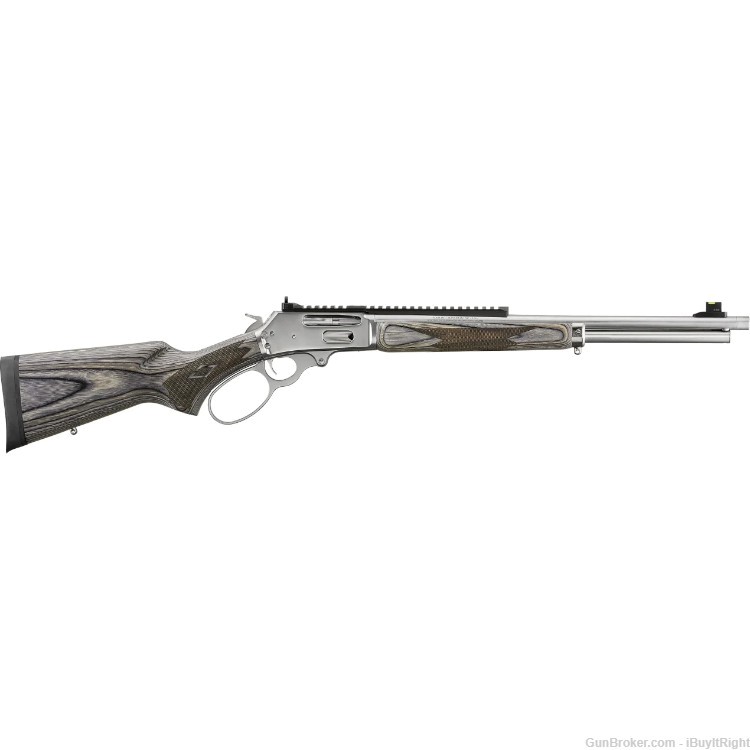 Marlin 336 SBL .30-30 Win Stainless Steel Lever Action Rifle 19.1" Barrel-img-0