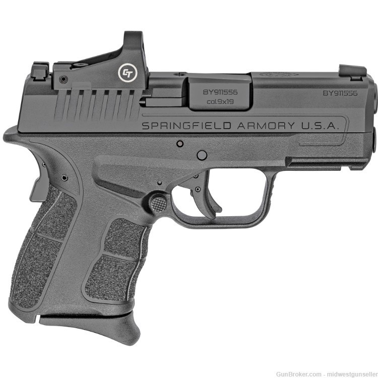 Springfield Armory XDs Mod2 OSP 9mm w/ Crimson Trace Red Dot Sight 9+1 Cap.-img-2