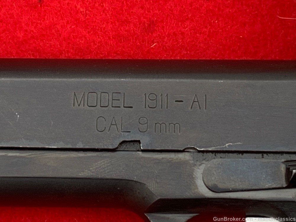 Springfield Armory 1911-A1, 9mm, green dot sight-img-9