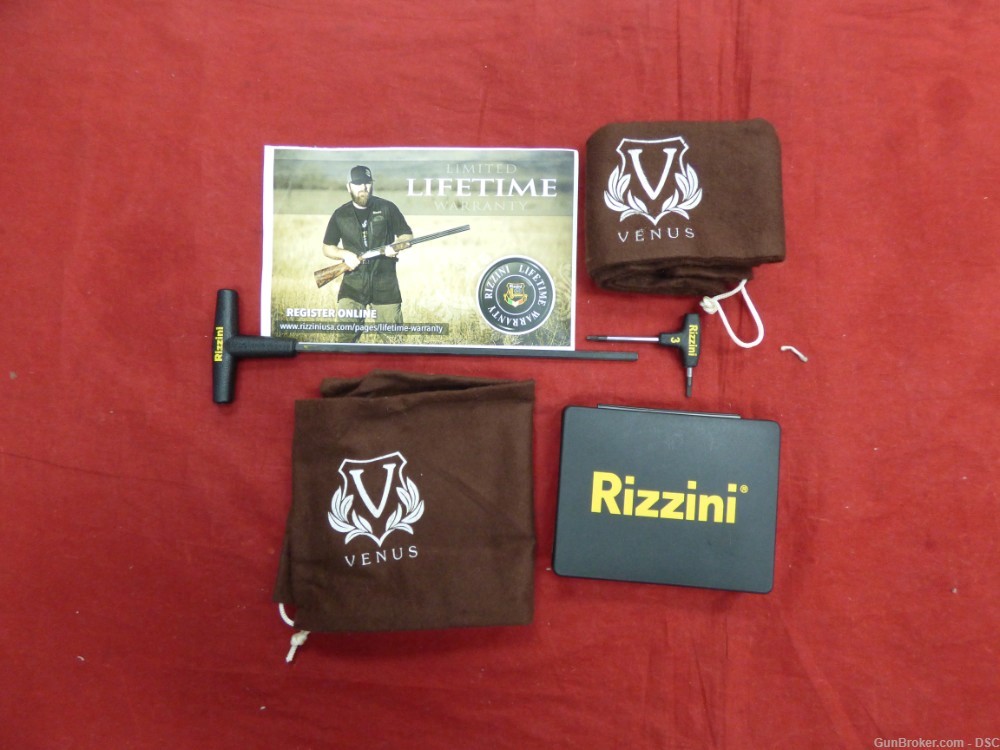 Rizzini Venus Sporting 28" - 12ga LNIB Engraved Italy Turkish Walnut Stock-img-12
