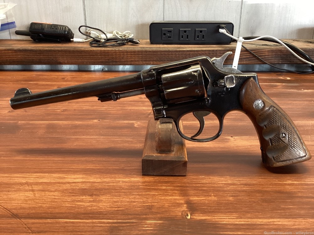 Rough Smith and Wesson 1905 Hand Ejector 3rd Model .32-20 6.5” C&R AS IS-img-0
