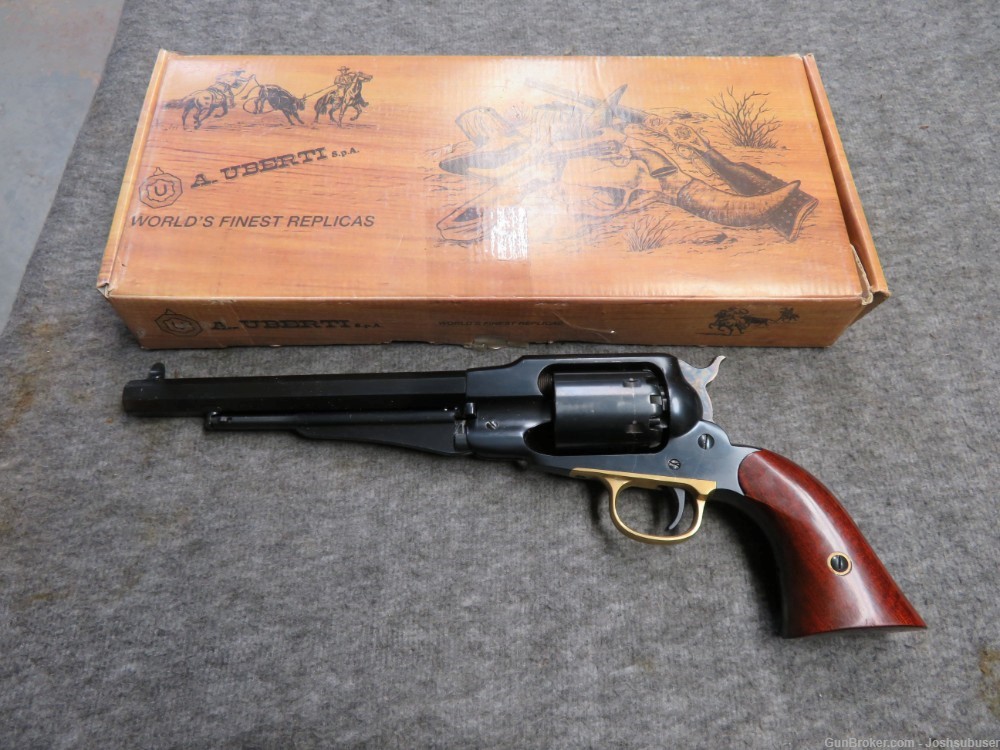 UBERTI REPRODUCTION REMINGTON 1858 NEW ARMY REVOLVER-EXCELLENT-img-0
