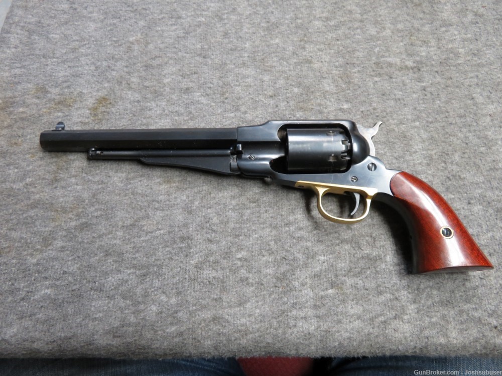 UBERTI REPRODUCTION REMINGTON 1858 NEW ARMY REVOLVER-EXCELLENT-img-1