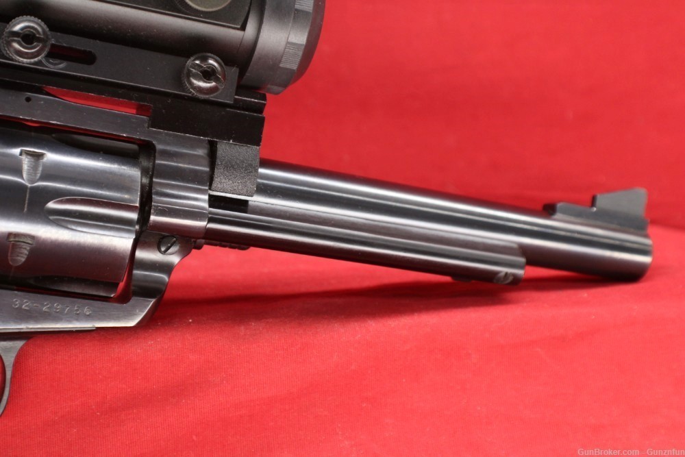 (31976)USED Ruger New Model Blackhawk 357 MAG 6.5" barrel w/ holster, scope-img-4