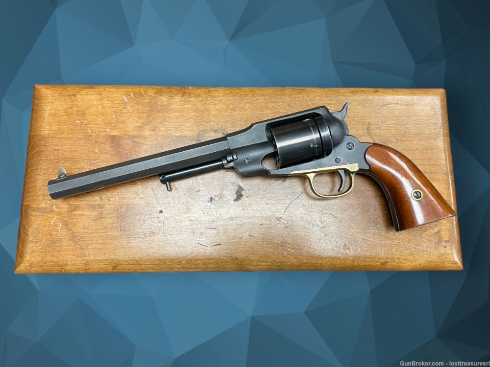 Uberti 1858 .45cowboy Revolver With Case And Black Powder Cylinder-img-0