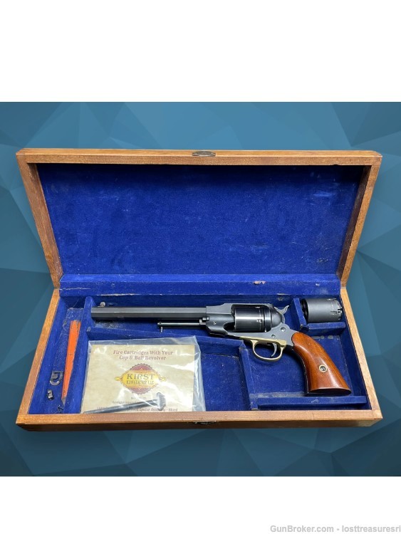 Uberti 1858 .45cowboy Revolver With Case And Black Powder Cylinder-img-26