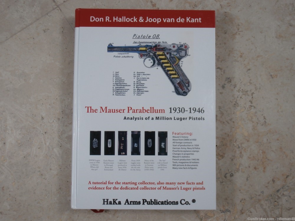 The Mauser Parabellum 1930-1946, Analysis of a Million Luger Pistols -img-0