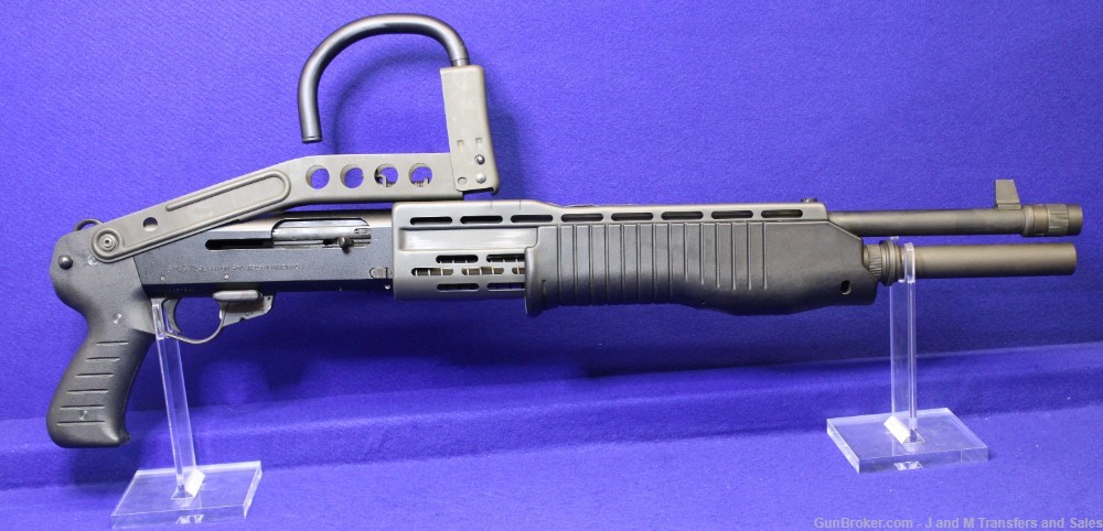 Franchi SPAS-12 Rare Semi Auto / Pump Action Shotgun-img-3