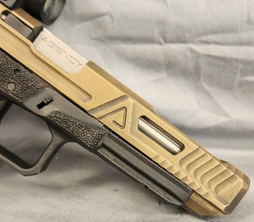 Agency Arms Glock 34 pistol w/ Trijicon SRO -img-3