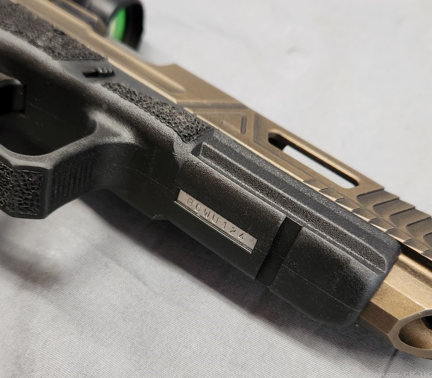 Agency Arms Glock 34 pistol w/ Trijicon SRO -img-13