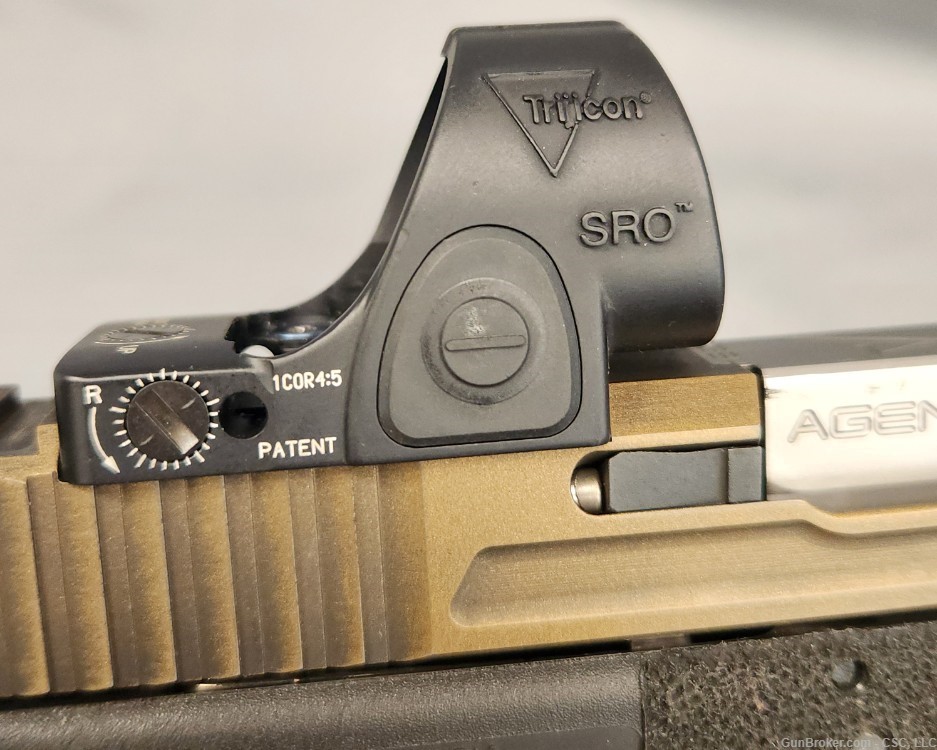 Agency Arms Glock 34 pistol w/ Trijicon SRO -img-7