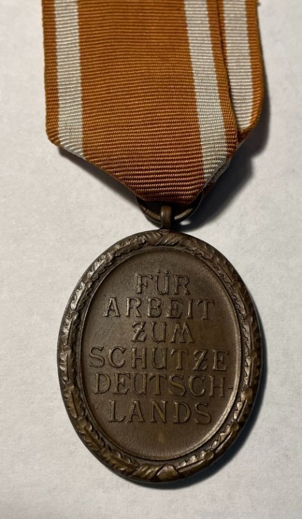  W.W. II. German Eastern Medal, “West Wall” Medal-img-4