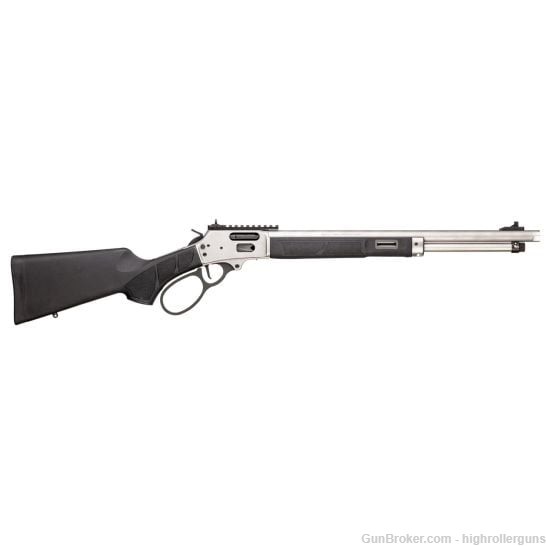 NEW SMITH & WESSON MODEL 1854 .44 MAG 19.25" 9RD LEVER RIFLE BLACK/SS 13812-img-0