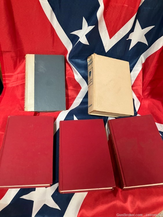 Civil War Books, five total-img-0