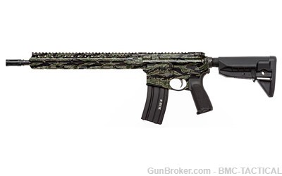 BCM Recce 14 KMR-A Rifle 223/556 16" OAL Jungle Tiger Stripe 30Rd-img-0