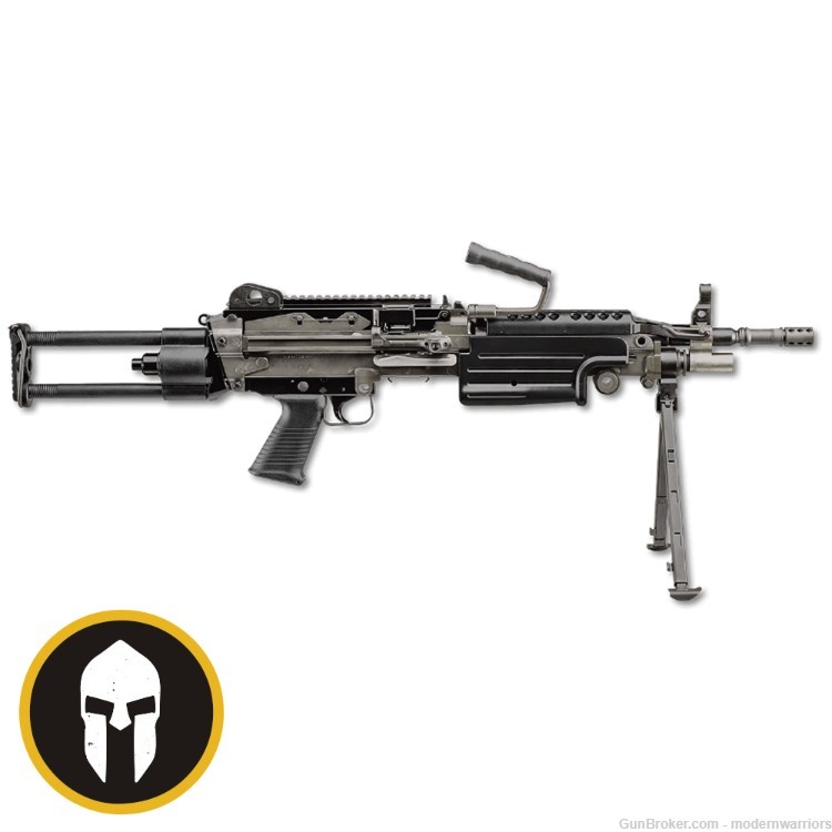 FN M249S Para Belt Fed - 16.1" Barrel (5.56 MM) Black-img-0