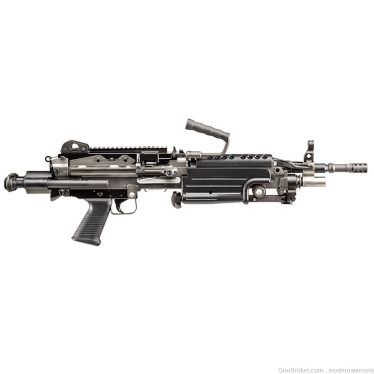 FN M249S Para Belt Fed - 16.1" Barrel (5.56 MM) Black-img-2