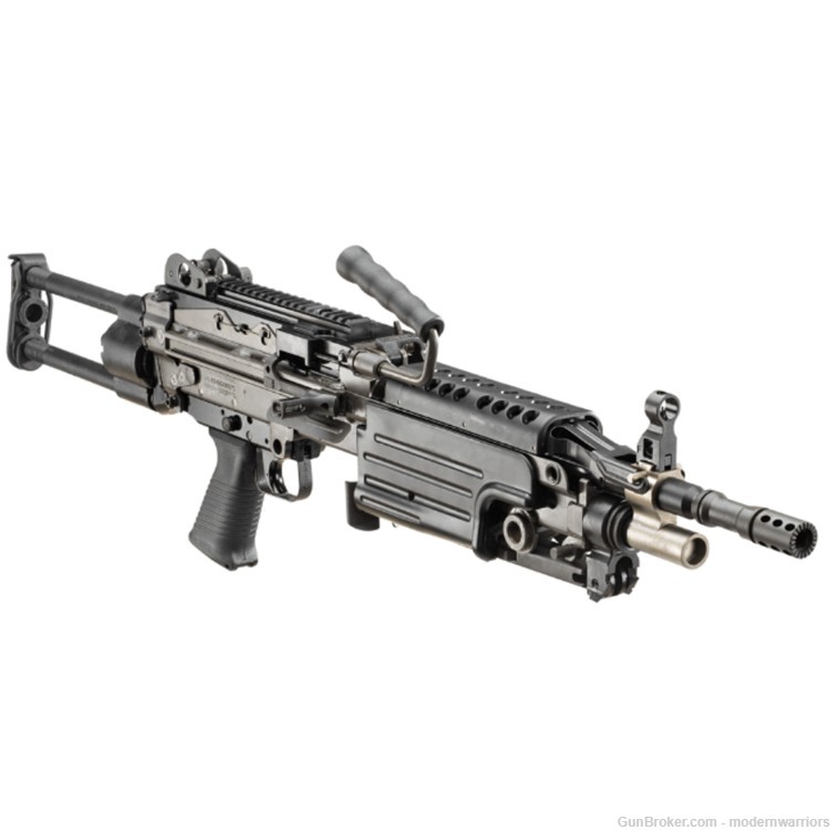 FN M249S Para Belt Fed - 16.1" Barrel (5.56 MM) Black-img-3