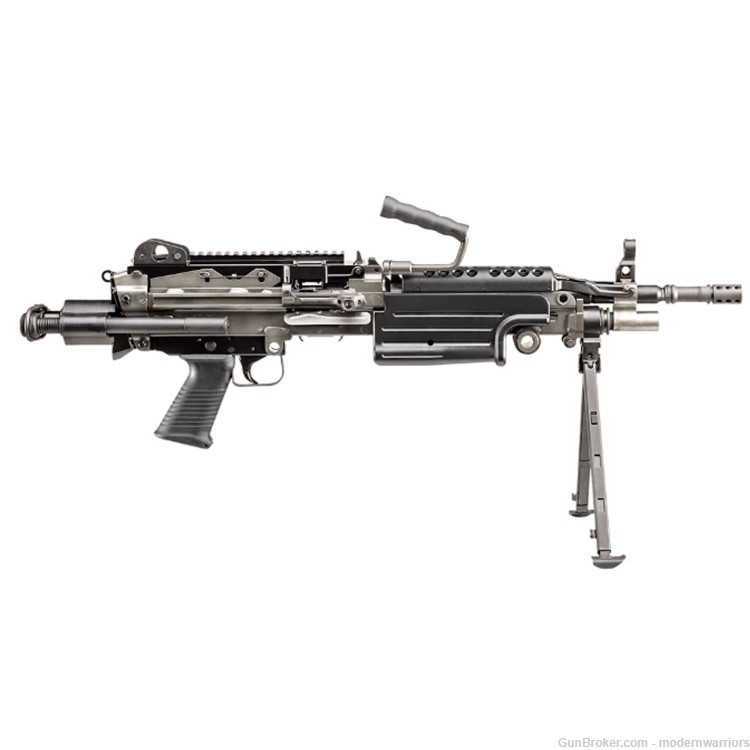 FN M249S Para Belt Fed - 16.1" Barrel (5.56 MM) Black-img-5