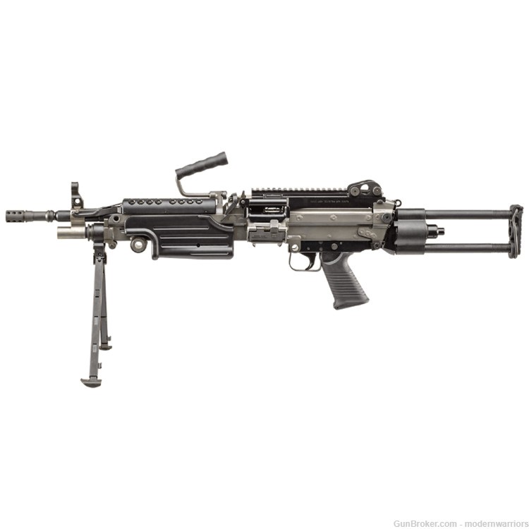 FN M249S Para Belt Fed - 16.1" Barrel (5.56 MM) Black-img-1