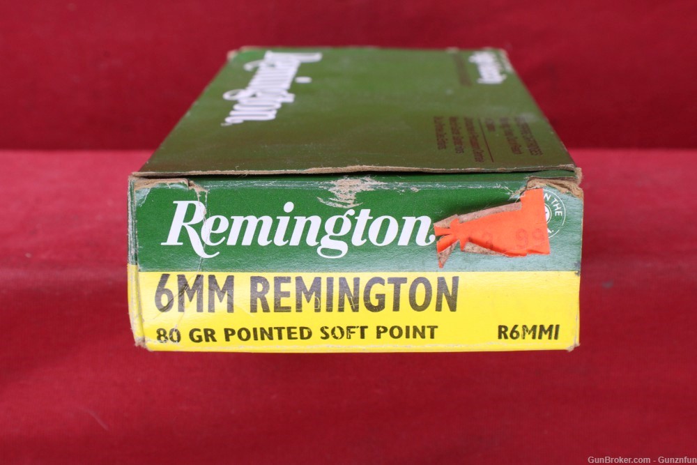 USED 19 PCS 6 MM Remington Brass-img-0