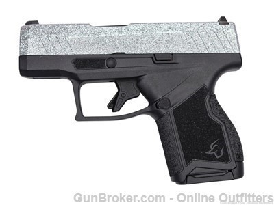Custom Taurus GX4 9mm 3" 11+1 Semi Auto Silver Glitter Gun Conceal Carry-img-0