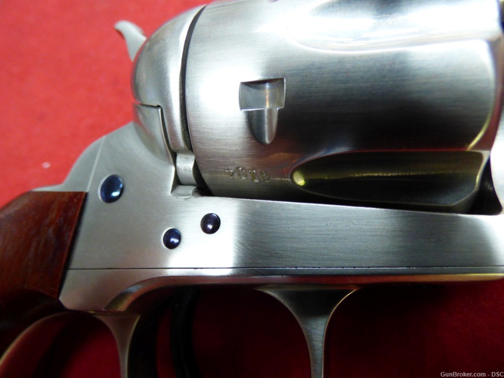 Colt SAA 1st Gen 7.5" Polished Nickel Matched Pair 1880 - .45LC Restored-img-7