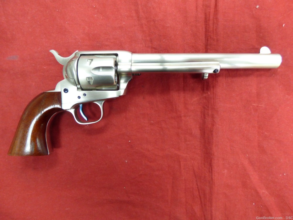 Colt SAA 1st Gen 7.5" Polished Nickel Matched Pair 1880 - .45LC Restored-img-0