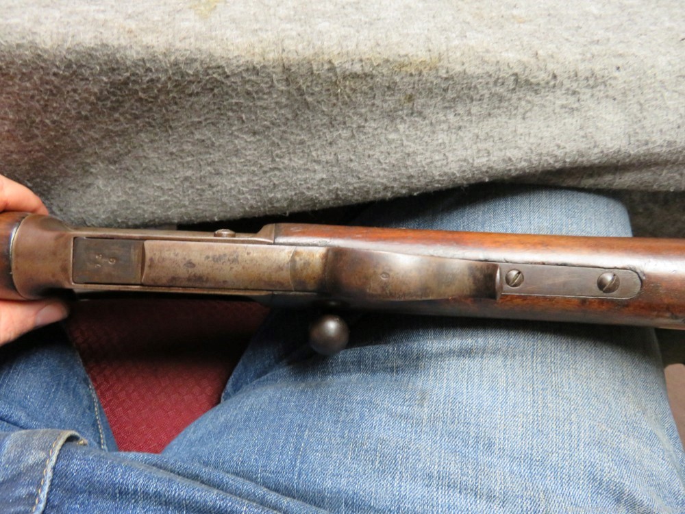 ANTIQUE SWISS MODEL 1878 VETTERLI RIFLE-MATCHING-CONVERTED TO CENTERFIRE-img-12
