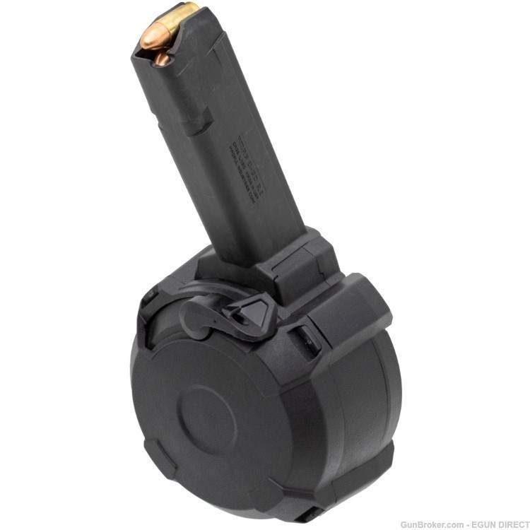 Magpul PMAG 9mm D-50 Glock 50 Round Drum Black-img-0