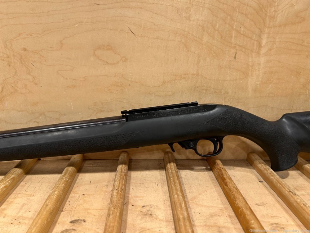 RUGER 10/22 CARBINE 22LR #24421 MIDWAY HEAVY MATCH BARREL HOGUE STOCK-img-6