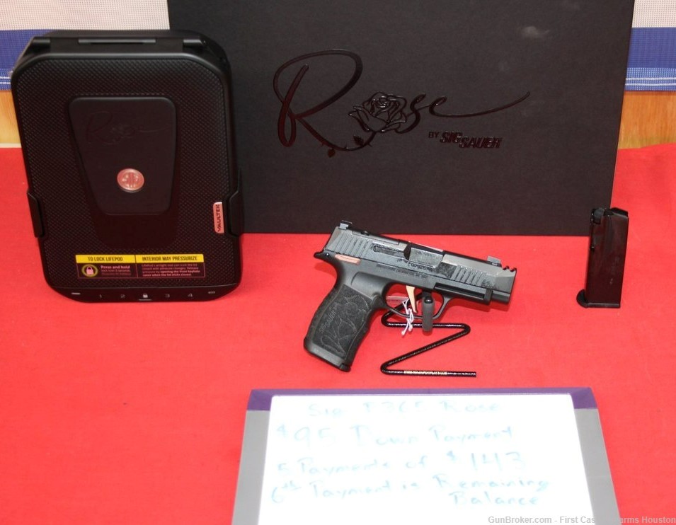 Sig Sauer, P365 Rose XL, 9mm, New, LAYAWAY TODAY-img-1