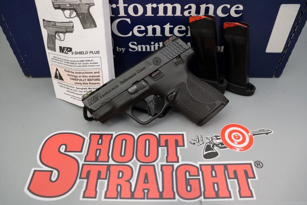 Smith & Wesson M&P9 Shield Plus Performance Center 9mm 3.1" w/Box-img-0