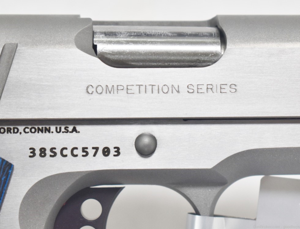 Colt 1911 Series 70 Competition .38 Super 5" SS O1073CCS NIB SALE 38 -img-4