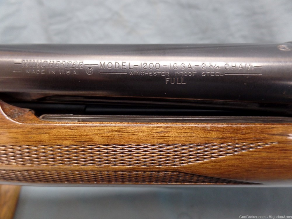 Winchester Model 1200 16 Gauge Pump Action Shotgun 28 Inch Barrel-img-5