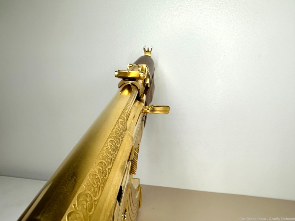 24k GOLD ENGRAVED AK 47 Draco Pistol!-img-9