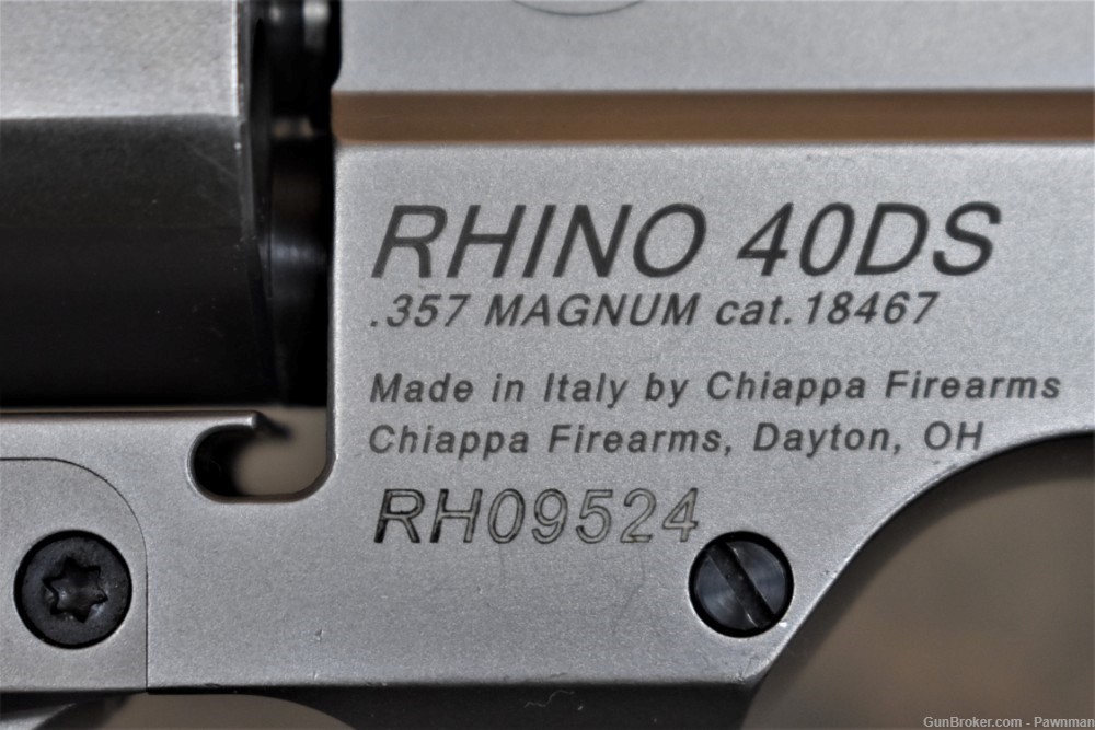 Chiappa White Rhino 40DS in 357 mag w/box-img-2