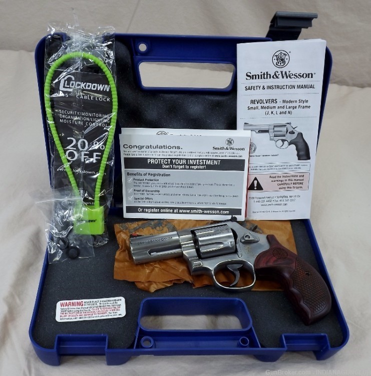 NIB SMITH & WESSON MODEL 686-6 DELUXE 357MAG 3" CASE-img-9