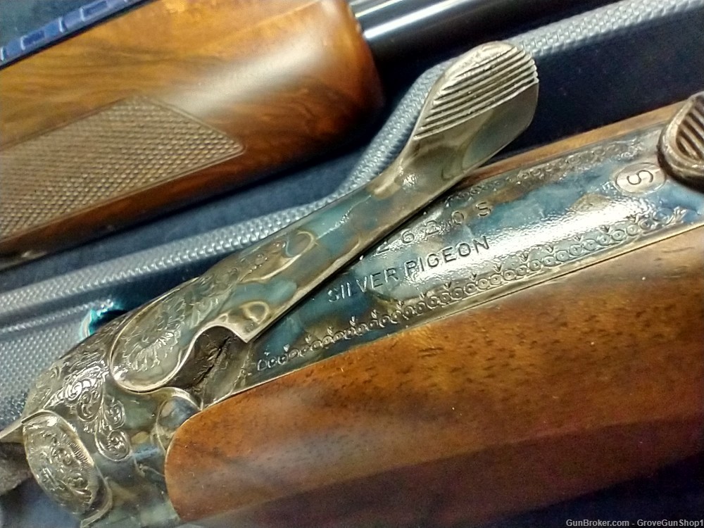 Beretta 687 Silver Pigeon V Case Colored 20GA Over-Under 28" BEAUTIFUL-img-9